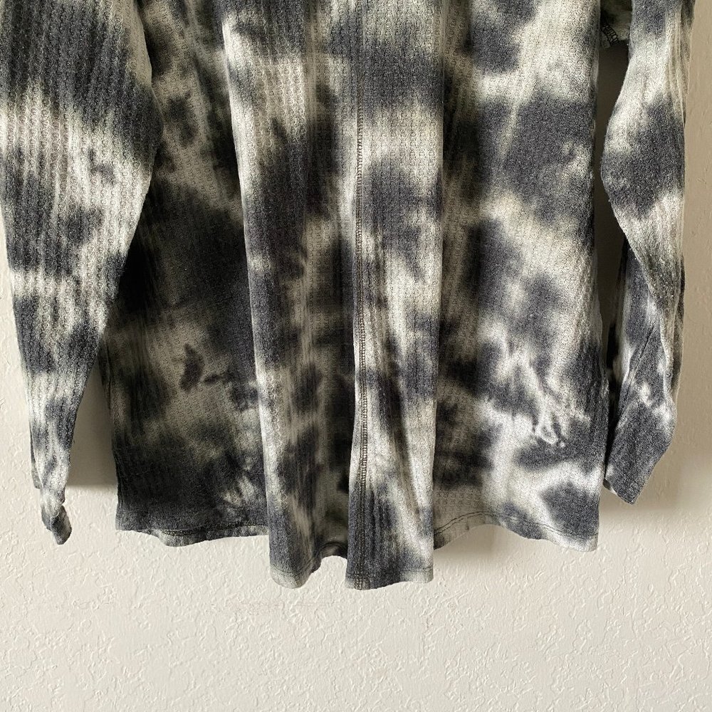 Torrid Womens Sweater Tie Dye Waffle Knit Plus Size 2 Scoop Neck Long Sleeve - Picture 10 of 14